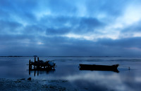 Amanecer Azul