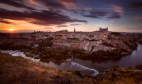 Sunset in Toledo