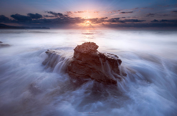 Sunrise on The Rocks