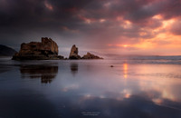Sunset in Playa de Bayas