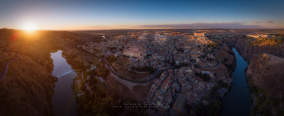 Toledo a vista de Pájaro