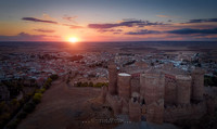 Sunset from the Castle of Belmonte